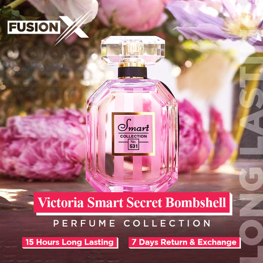 Smart Victoria's Secret Bombshell No.531 Women's Perfume 25ML + Complimentary Tester of Your Choice!