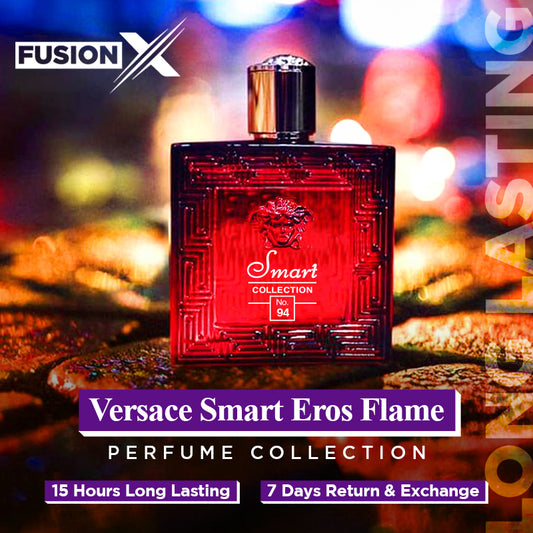 Smart Versace Eros Flame No.94 Men's Perfume 25ML + Complimentary Tester of Your Choice!