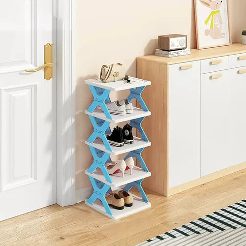 Shoe Rack X- Shape 6 Layer