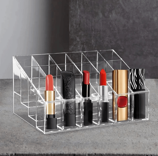 24 Grid Crystal Lipstick Organiser