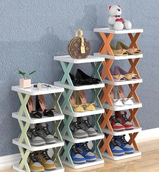 Shoe Rack X- Shape 6 Layer