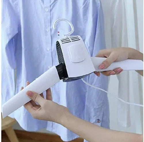 Portable clothes dryer in the form of a hanger