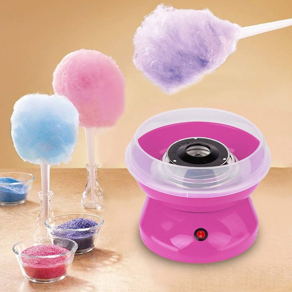 Electric Candy Floss Machine: DIY Sweet Cotton Candy Maker