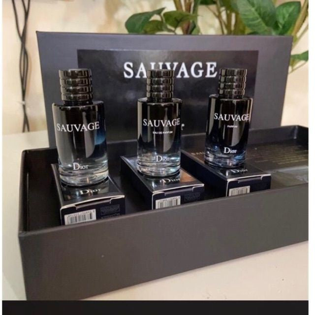 Sauvage 3-in-1 Classic Set (30 ML Each) 3 Pcs