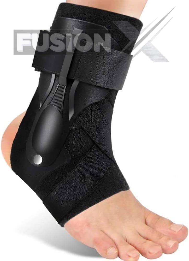 Adjustable ankle support for sprain healing