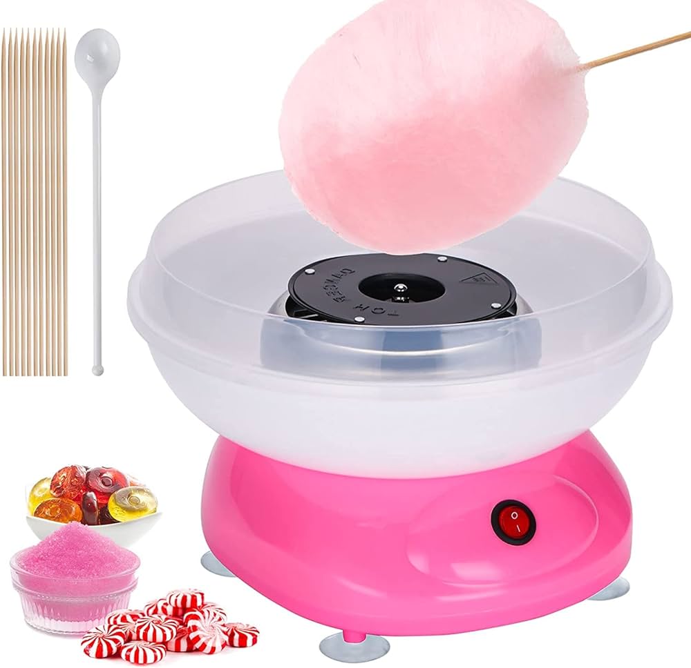 Electric Candy Floss Machine: DIY Sweet Cotton Candy Maker