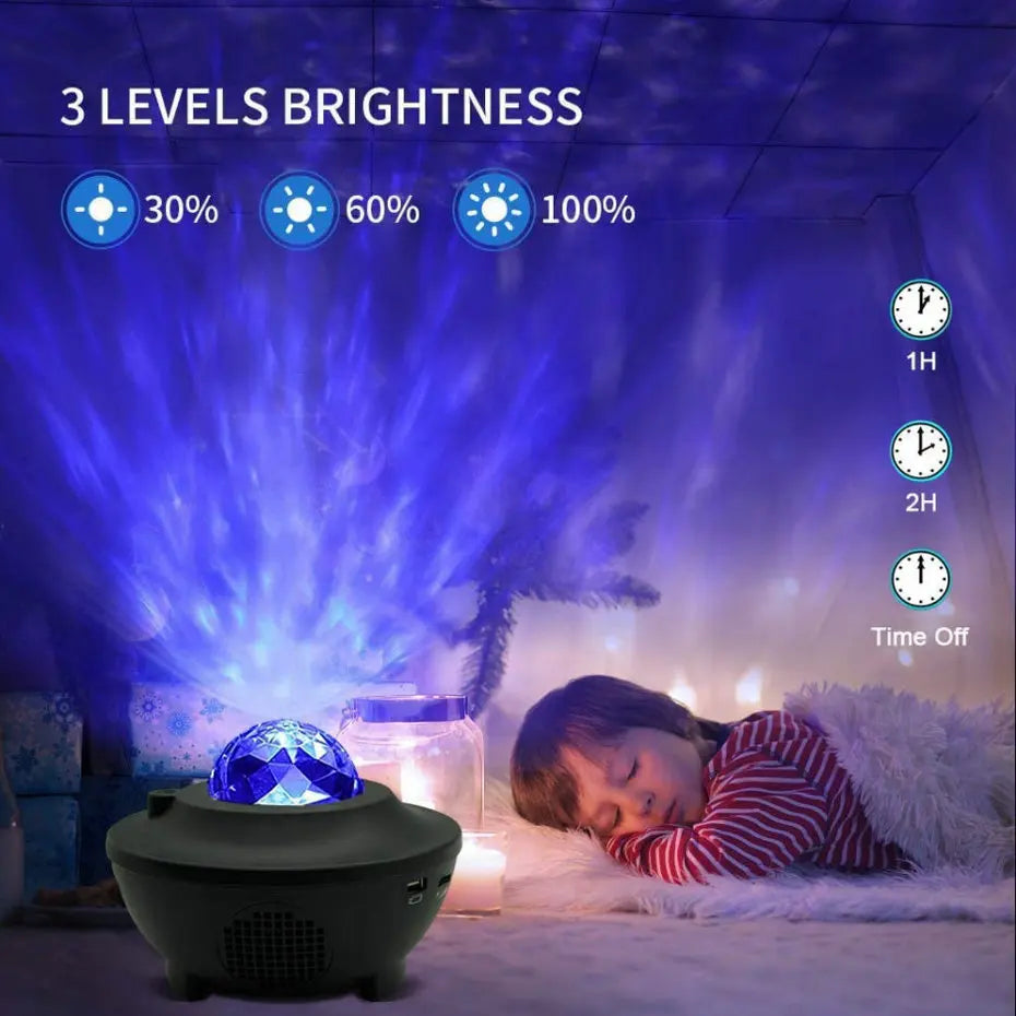 Bluetooth Starry Sky Projector Night Light