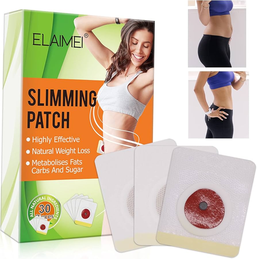 ELAIMEI Slimming Patch | Weight Loss Sticker | Abdominal Fat Burning Patch for Beer Belly & Waist