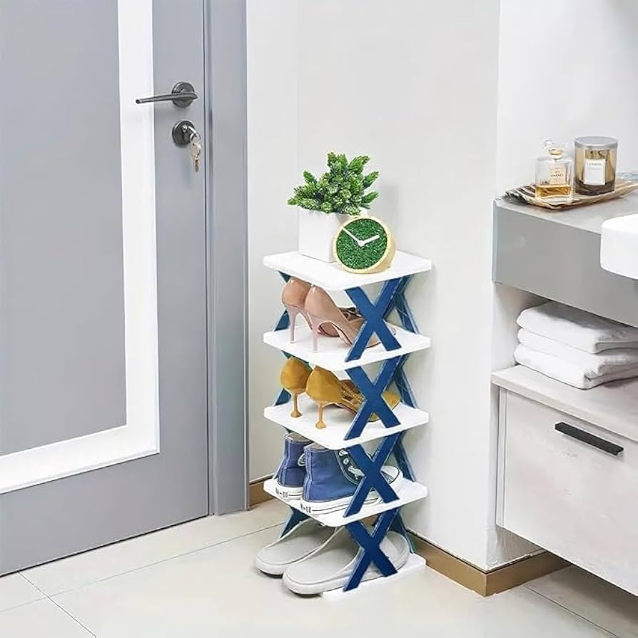 Shoe Rack X- Shape 6 Layer