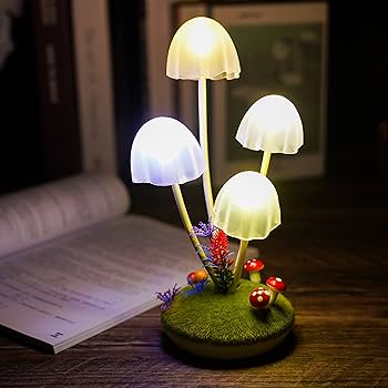 Enchanting Mushroom Night Lamp: Cozy and Whimsical Lighting for Your Space