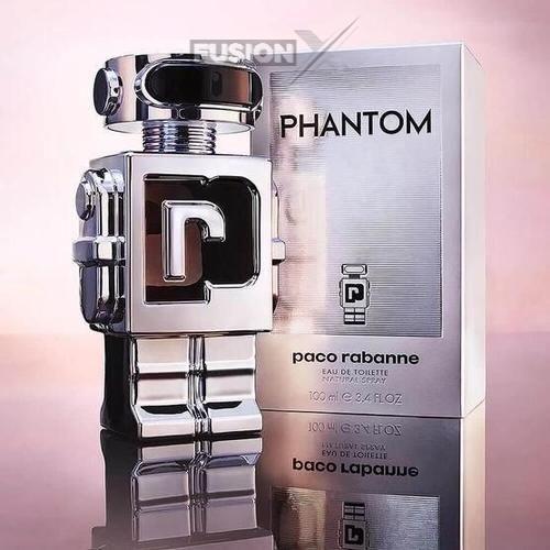 Paco Rabanne Phantom 100ml bottle, the ultimate scent for confident men.
