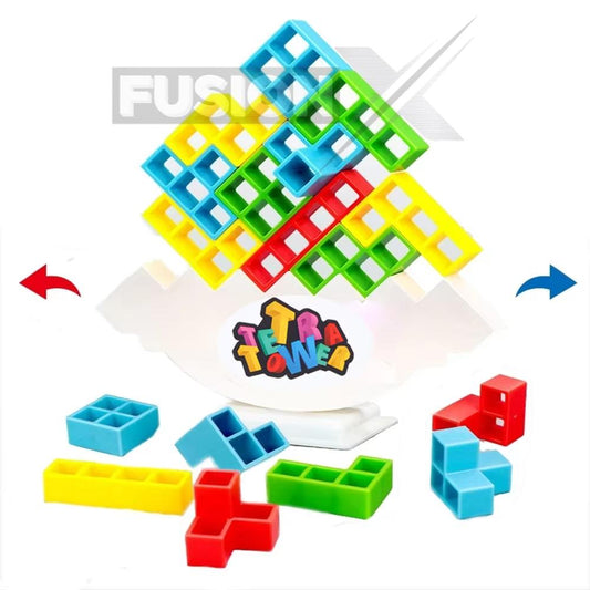 Russian Building Blocks Tetra Tower stacking puzzle.
