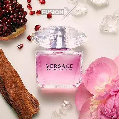 Versace Bright Crystal 100ml bottle, sparkling with elegance and charm.
