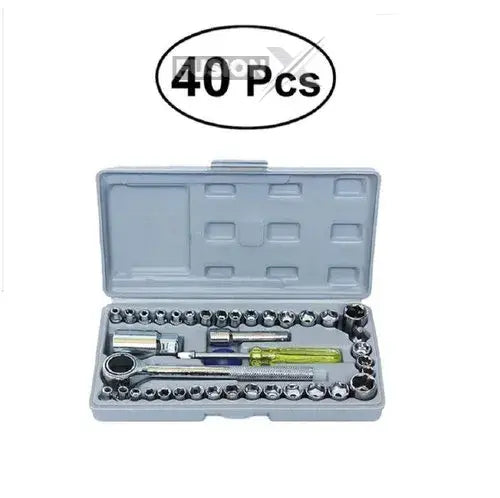 40pcs Aiwa Socket Wrench Set – Comprehensive Tool Kit for All Your Repair Tasks