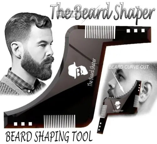 Beard Shaper Tool Plus Comb: Achieve the Perfect Beard with Precision and Ease