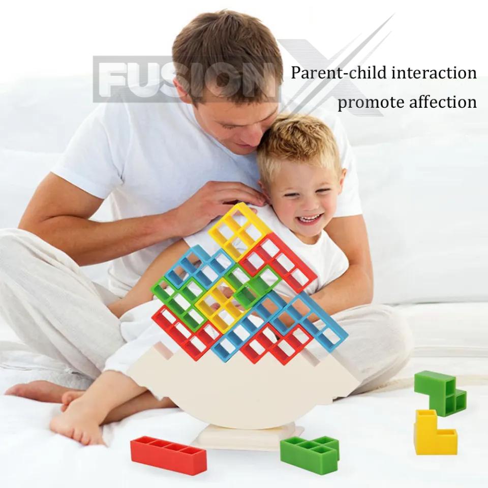 Stacking and balance puzzle for kids and adults.
