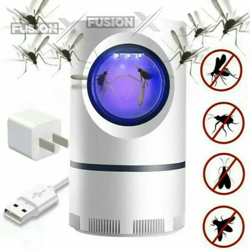 Portable mosquito killer light, ideal for indoor and outdoor use against pesky insects."