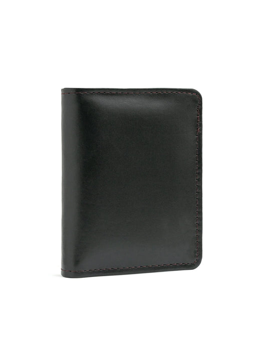 Handcrafted Black Mini Peltskin Wallet For Men