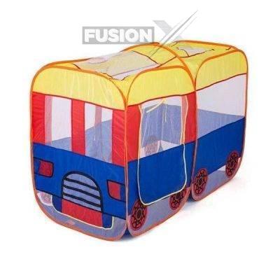 Bus Shaped Foldable Kids Pop-Up Tent - Indoor & Outdoor Play