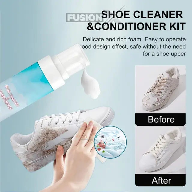 "All white shoe polish designed for effective cleaning and whitening of shoes."